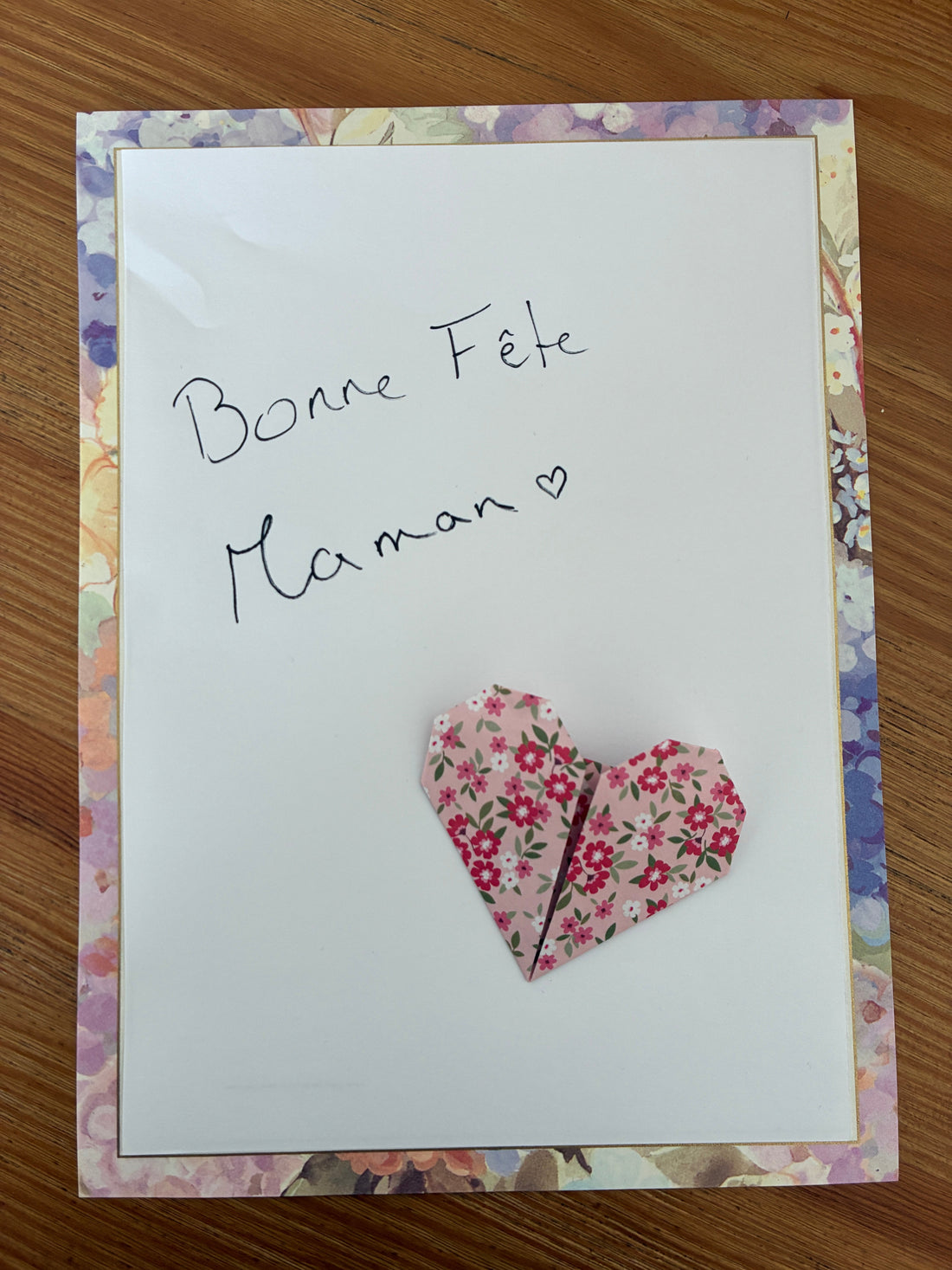 Fête des Mères : offrez un cœur en origami