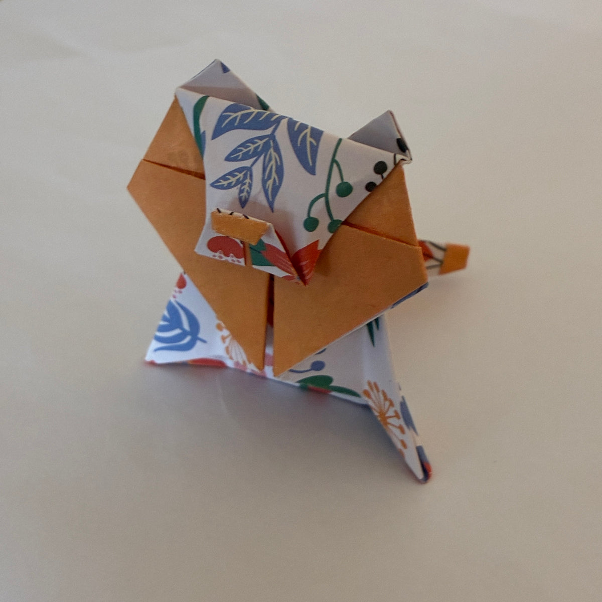 Sitting Lion Origami