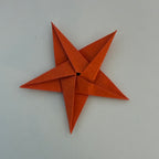 5-pointed Star Origami