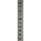 guirlande de grues violettes